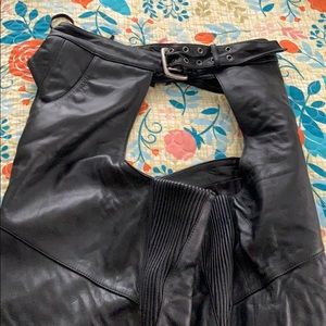 Harley Davidson leather chaps